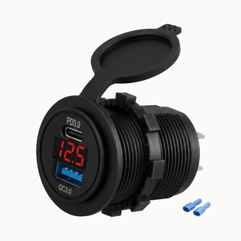 Sparky gniazdo samochodowe USB PD QC 3.0 WOLTOMIERZ.jpg
