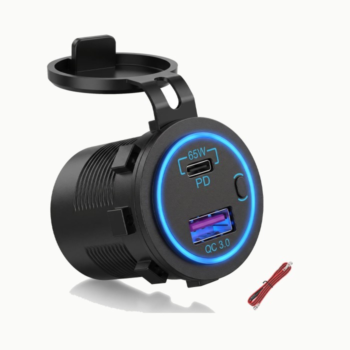 Sparky gniazdo samochodowe USB QC 3.0 PD.jpg