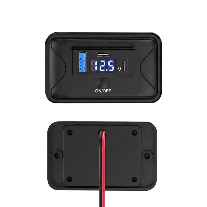 Gniazdo samochodowe Sparky ON OFF USB 2XPD QC 3.0.jpg