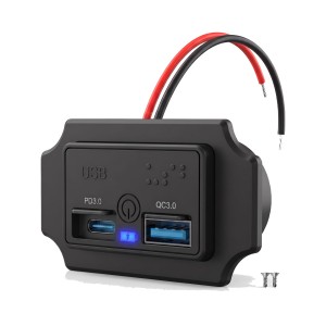 Sparky gniazdo montażowe USB PD 3.0 QC 3.0 LED.jpg