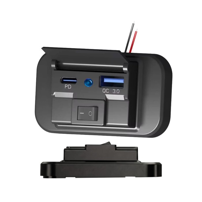 Ładowarka montażowa Sparky 54W USB PD QC 3.0.jpg