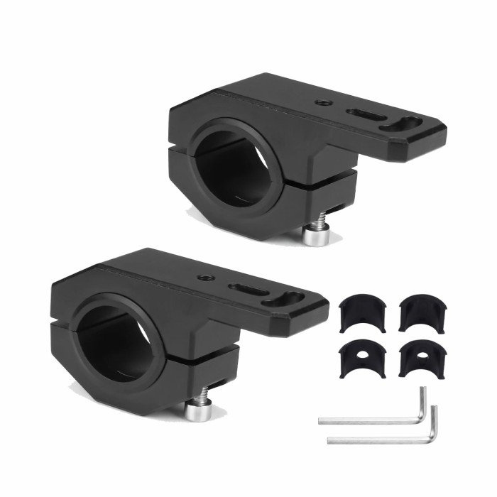 Sparky Uchwyty do lampy roboczej LED uniwersalny RURA Motocykl BEZ WIERCENIA 2 szt.jpg