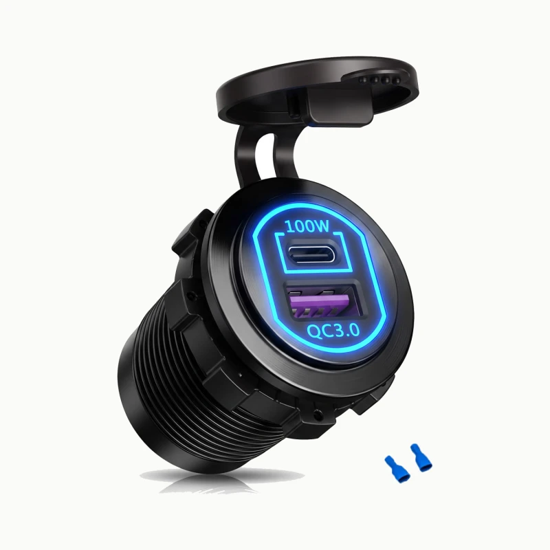 Gniazdo montażowe USB-C PD 100W Sparky.jpg