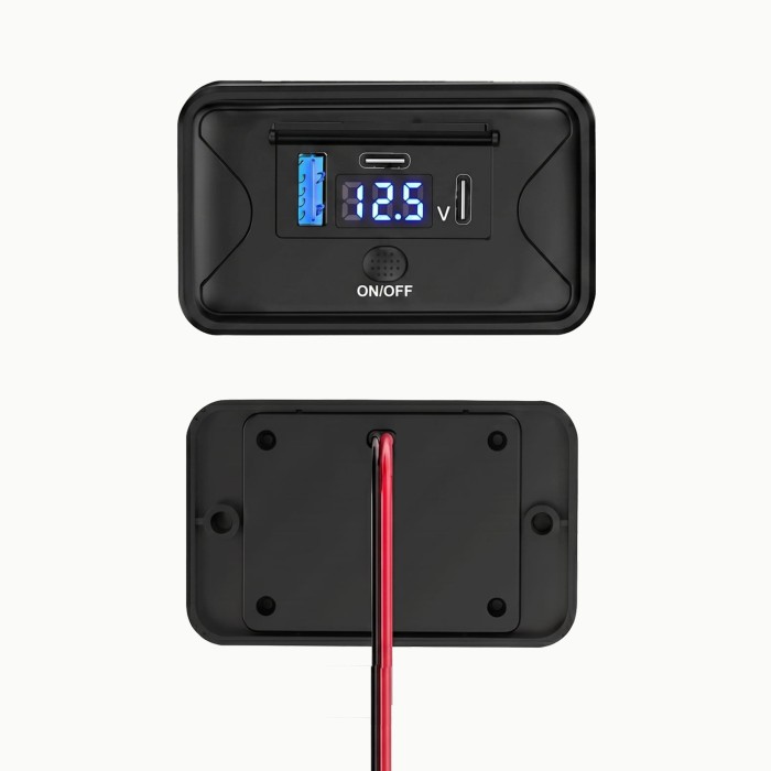 Gniazdo samochodowe Sparky ON OFF USB 2XPD QC 3.0.jpg