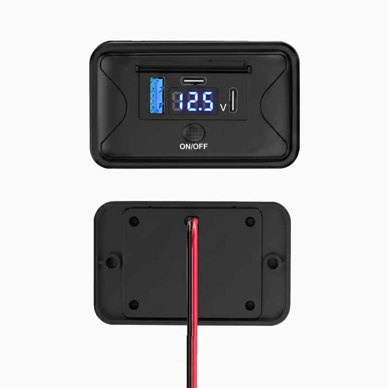 Gniazdo samochodowe Sparky ON OFF USB 2XPD QC 3.0.jpg