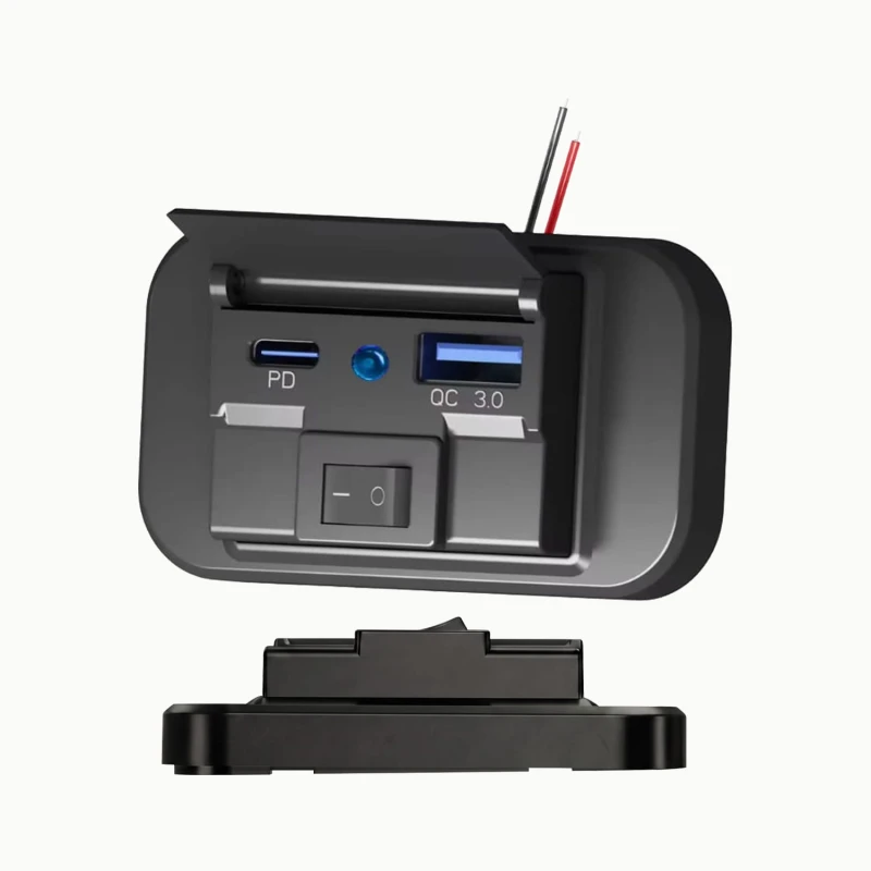 Ładowarka montażowa Sparky 54W USB PD QC 3.0.jpg