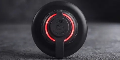 Czerwone podświetlenie LED