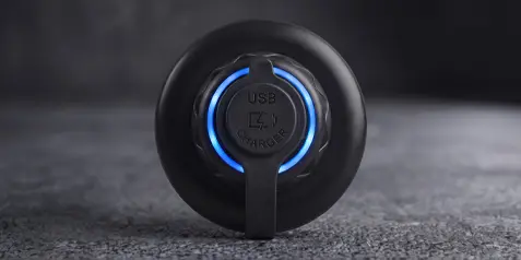 Niebieskie podświetlenie LED
