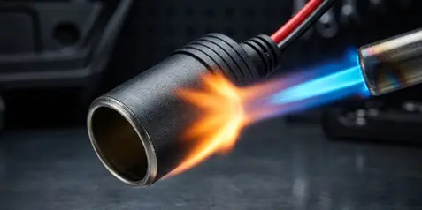 Bakelitowa obudowa gniazda Sparky